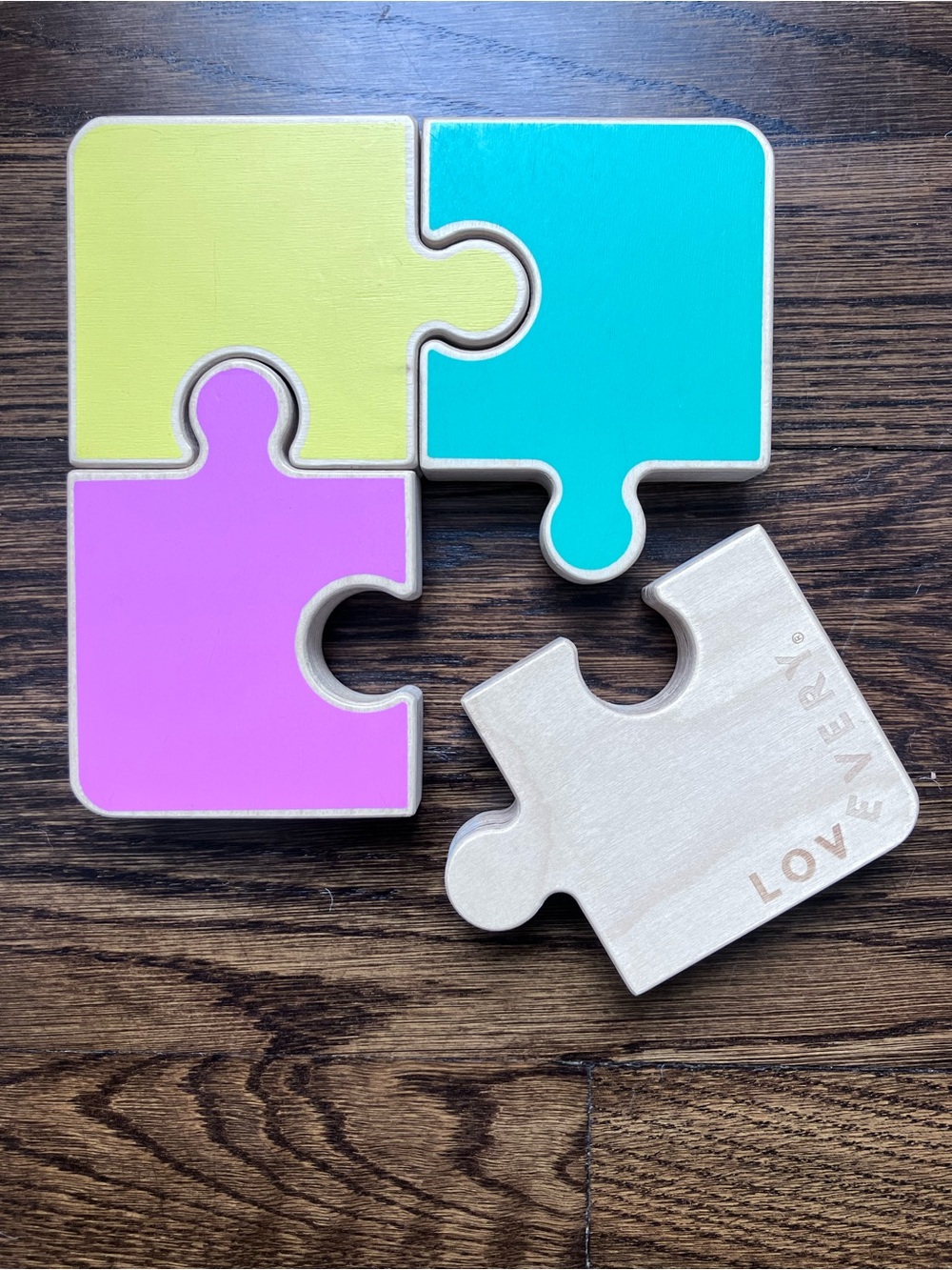 Lovevery Chunky Wooden Jigsaw Puzzle